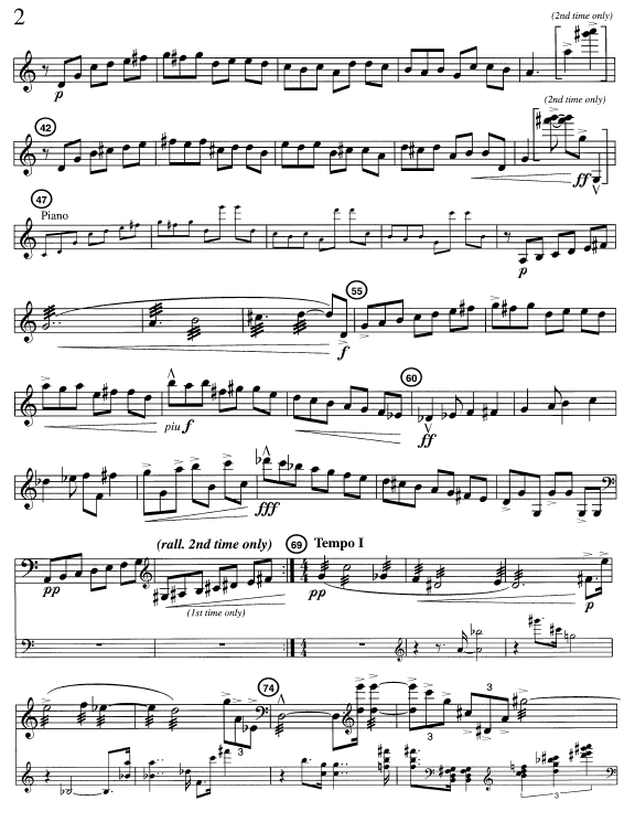Toccata in C for Marimba & Piano