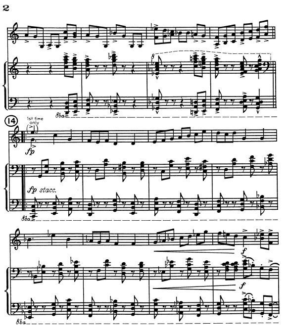 Toccata in C for Marimba & Piano
