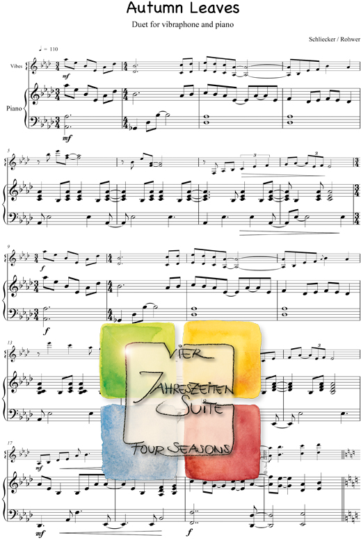 Four Seasons, Score Sample - "Autumn"