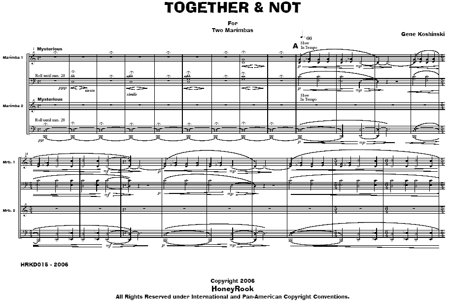 Together & Not