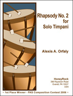 Rhapsody No. 2 for Solo Timpani