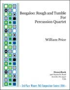 Boogaloo: Rough and Tumble for Percussion Quartet