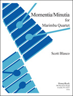 Momentia/Minutia for Marimba Quartet