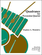 Quadrance for Percussion Quartet