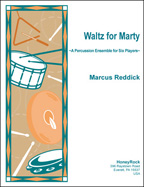 Waltz for Marty for Percussion Ensemble - Six Players