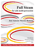 Full Steam for solo multi-percussion