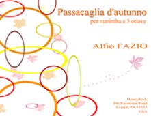 Passacaglia d'autunno for Solo Marimba