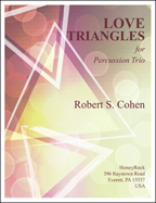 LOVE TRIANGLES for Percussion Trio