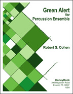 Green Alert for Percussion Ensemble