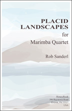 Placid Landscapes for Marimba Quartet