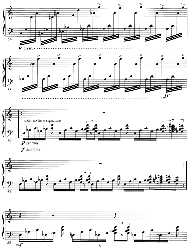 Nasty Roche for Solo Marimba