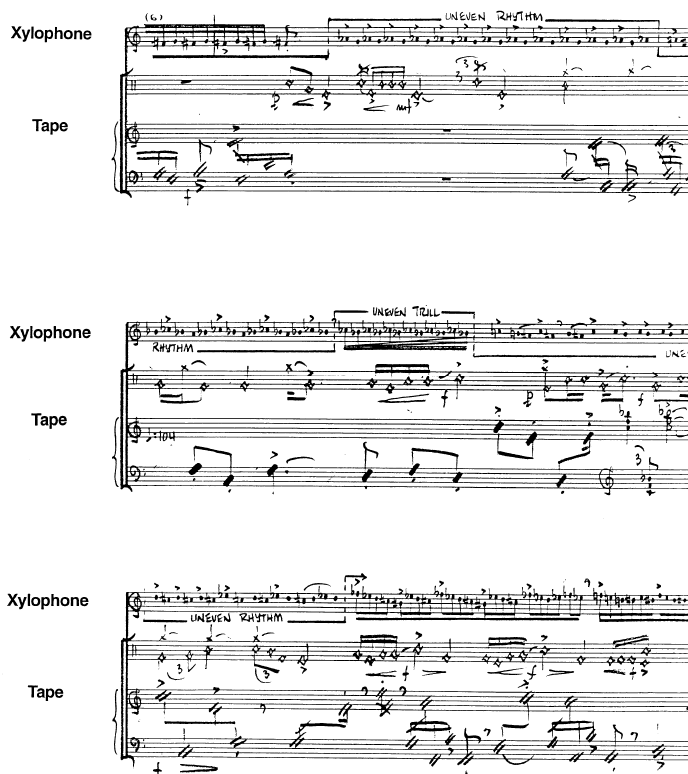 Truly Yours - for Xylophone and Soundscape