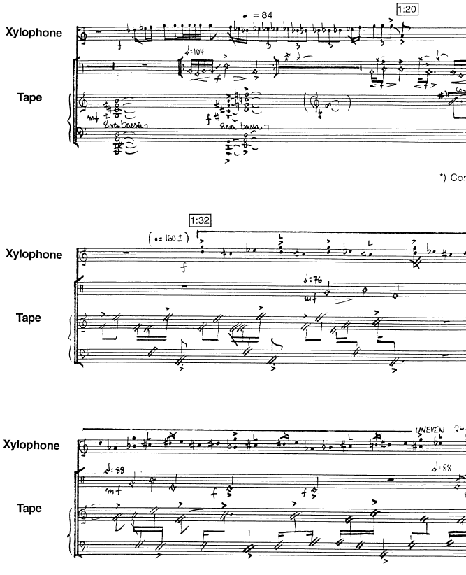 Truly Yours - for Xylophone and Soundscape