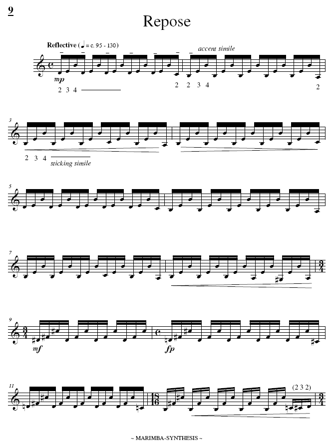 MARIMBA-SYNTHESIS