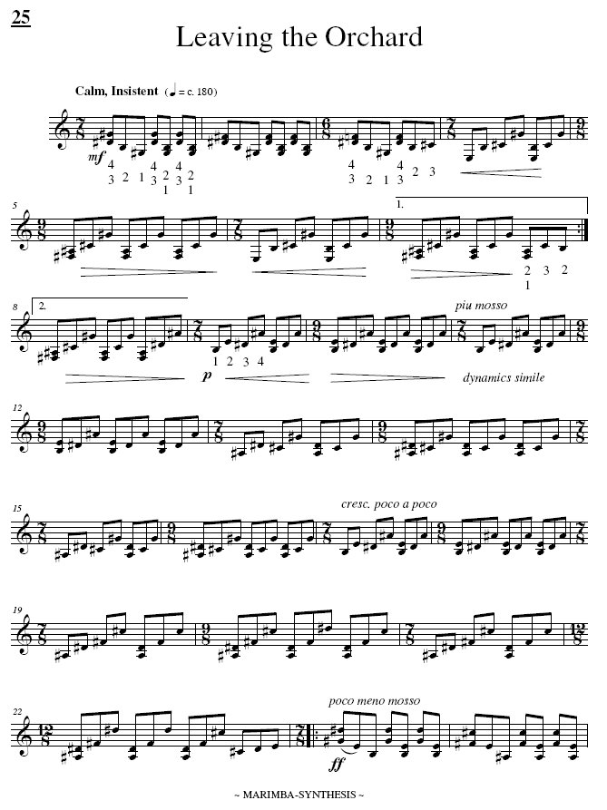 MARIMBA-SYNTHESIS