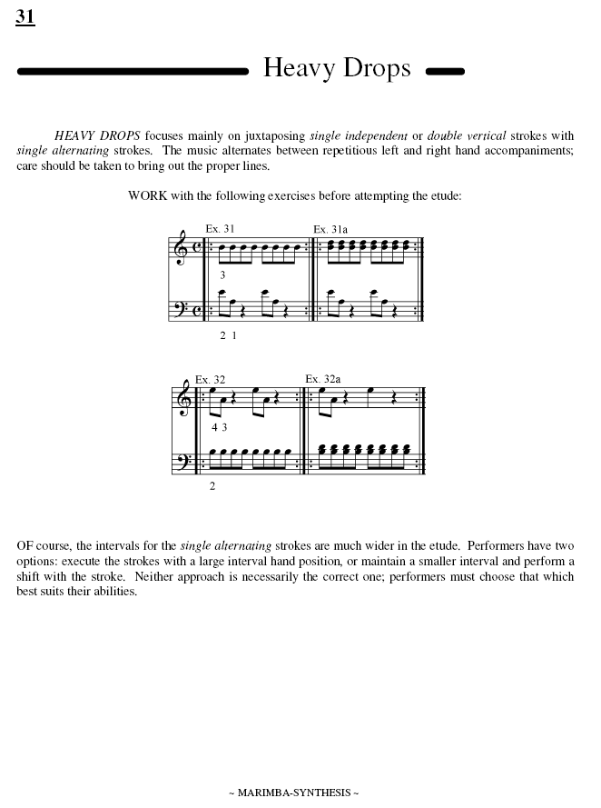 MARIMBA-SYNTHESIS