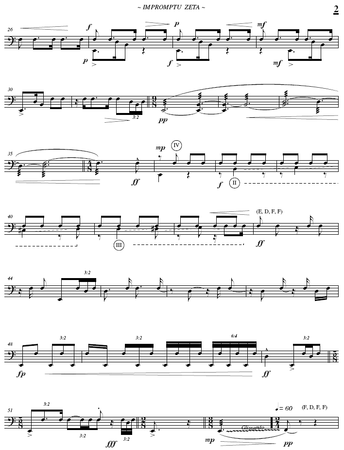 IMPROMPTU ZETA for Solo Timpani