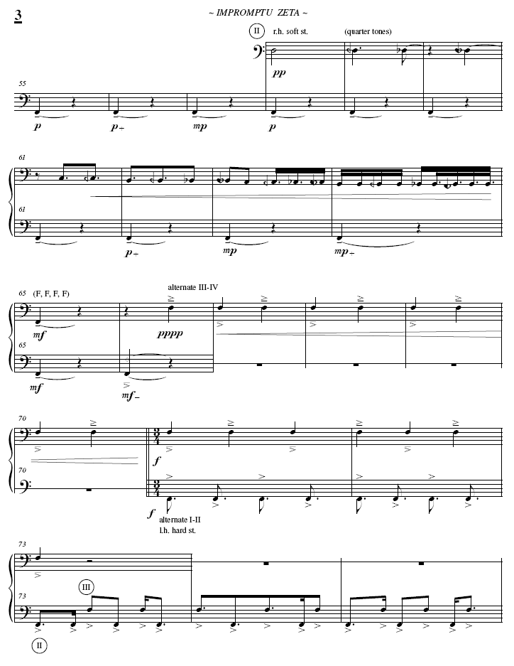 IMPROMPTU ZETA for Solo Timpani