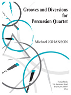 Grooves and Diversions for Percussion Quartet