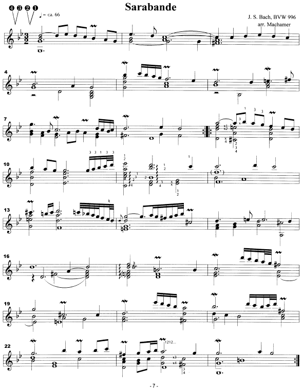 Suite - Bach, arr. for Vibraphone Solo