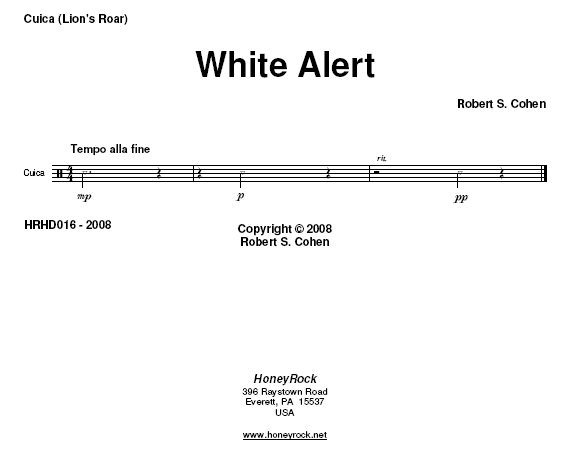 White Alert