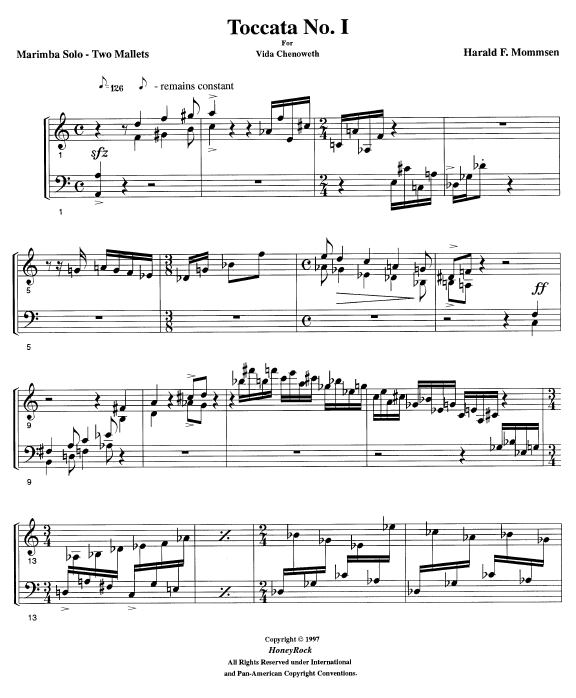 Toccata No. 1