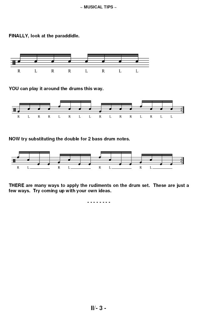 Drum Tips: Practical Ideas and Insights for Drum-Set Performance