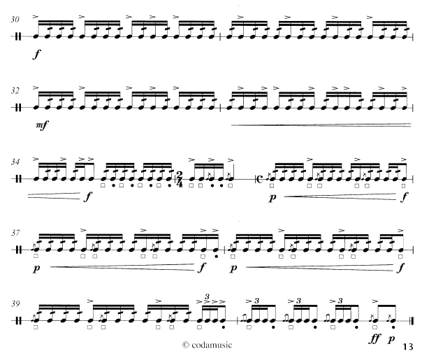 Snare Time: Ten Solos for Snare Drum, Denis Stilke