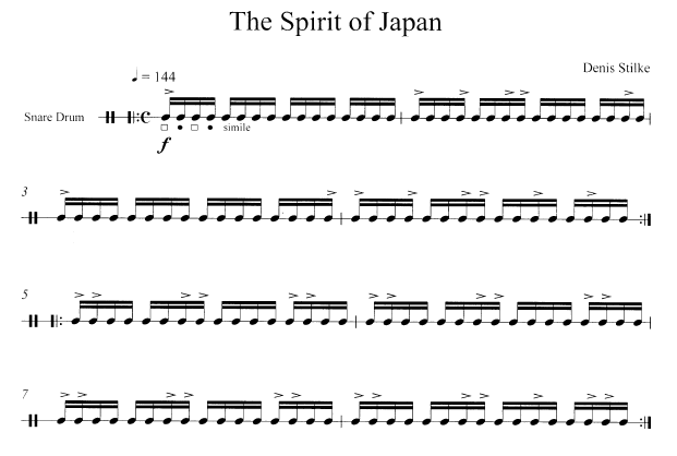 Snare Time: Ten Solos for Snare Drum, Denis Stilke