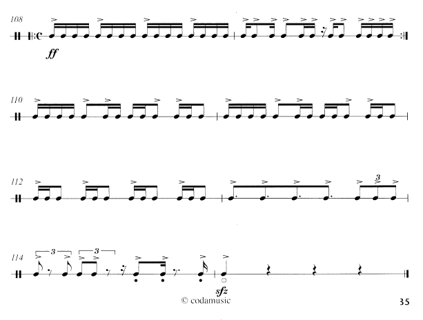 Snare Time: Ten Solos for Snare Drum, Denis Stilke