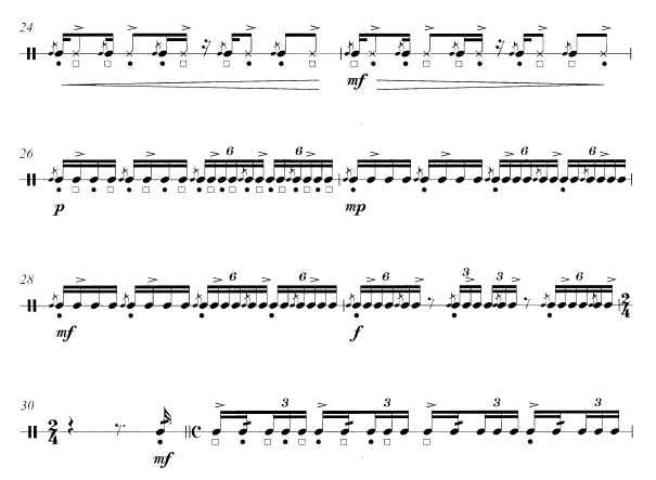 Snare Time: Ten Solos for Snare Drum, Denis Stilke