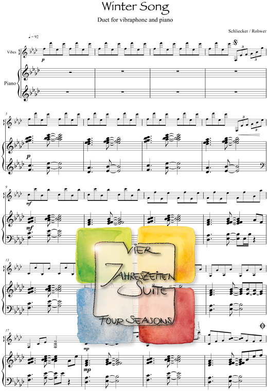 Four Seasons, Score Sample - "Winter Song"