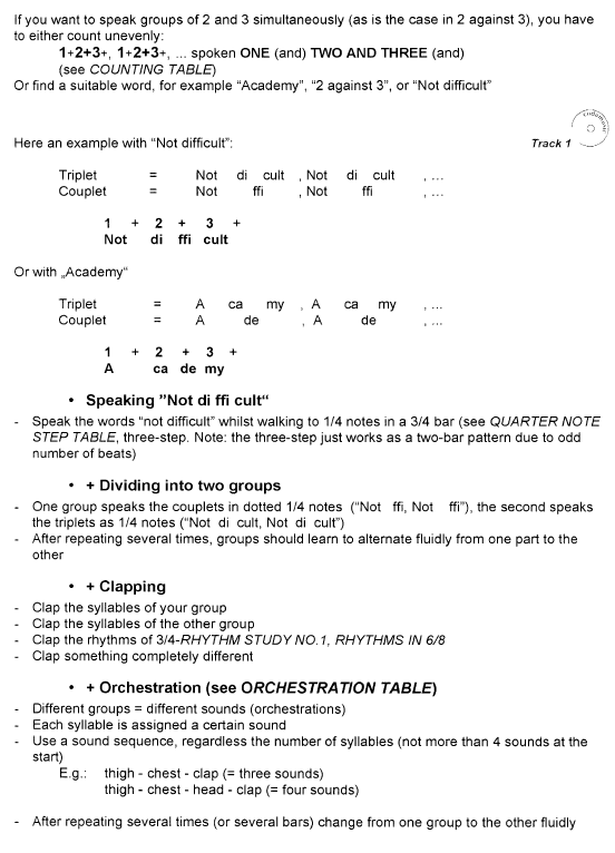 Rhythm and Body Percussion