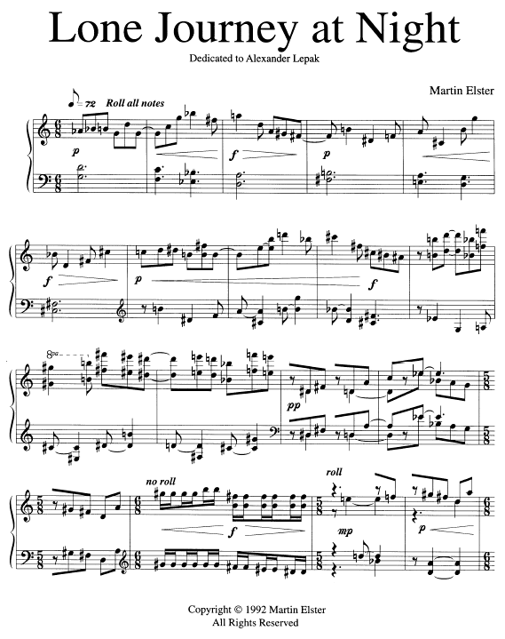 Suite for Marimba