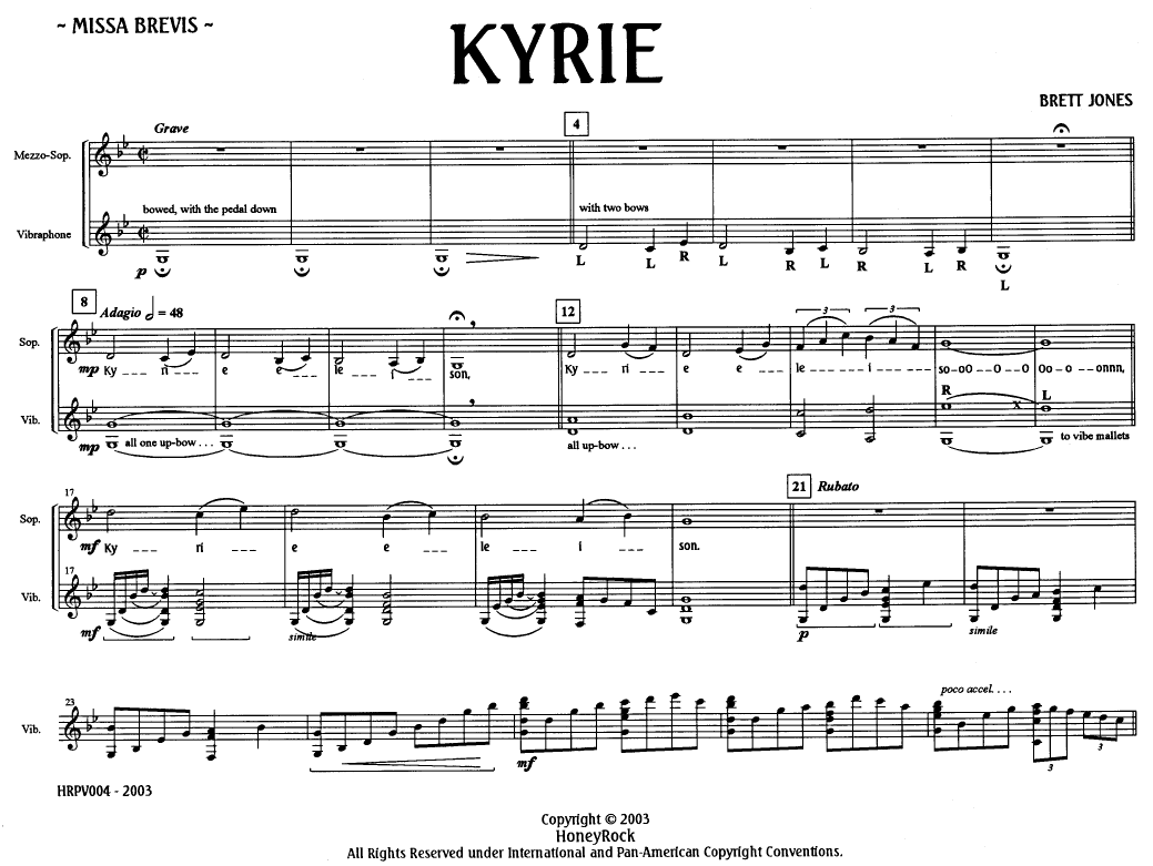 Kyrie score