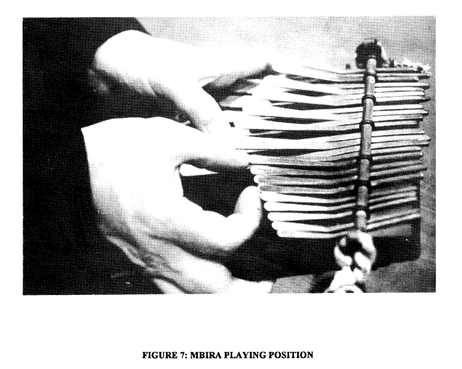 Learning Mbira: A Beginning . . .