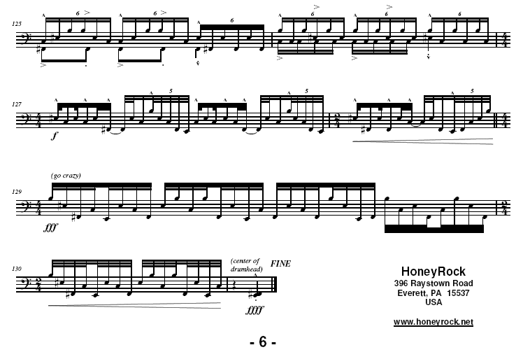 Orange Alert for Solo Timpani