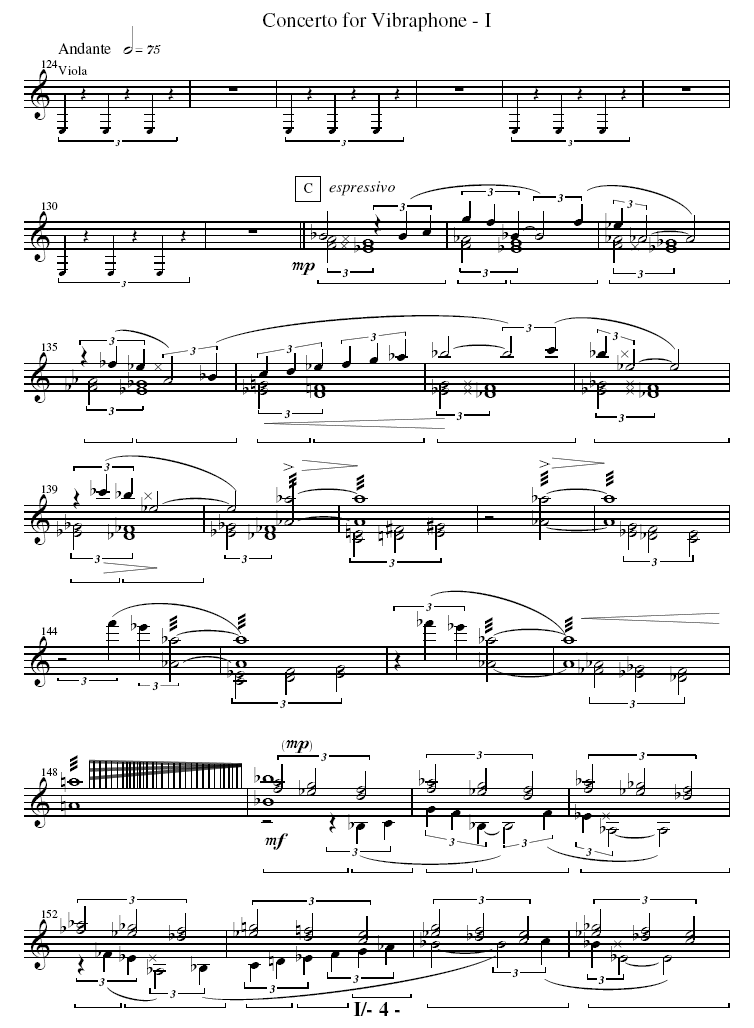 Concerto for Vibraphone