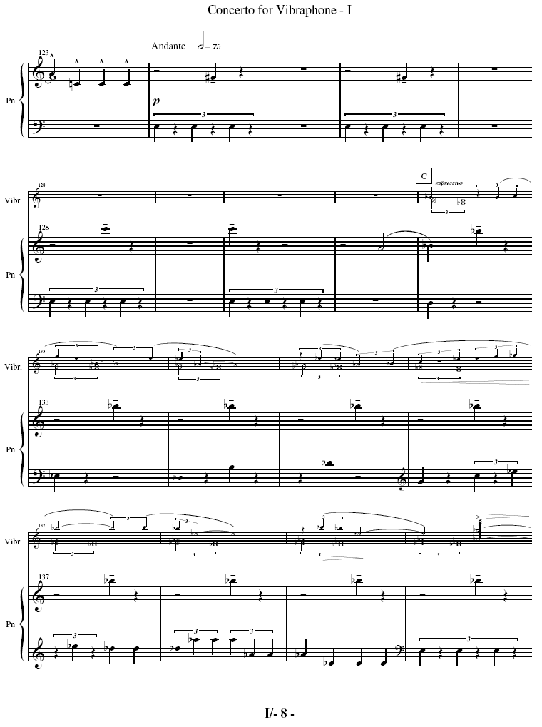 Concerto for Vibraphone