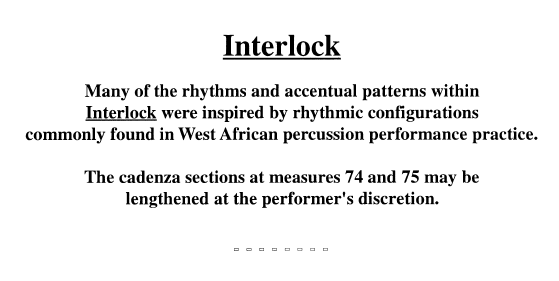 Interlock