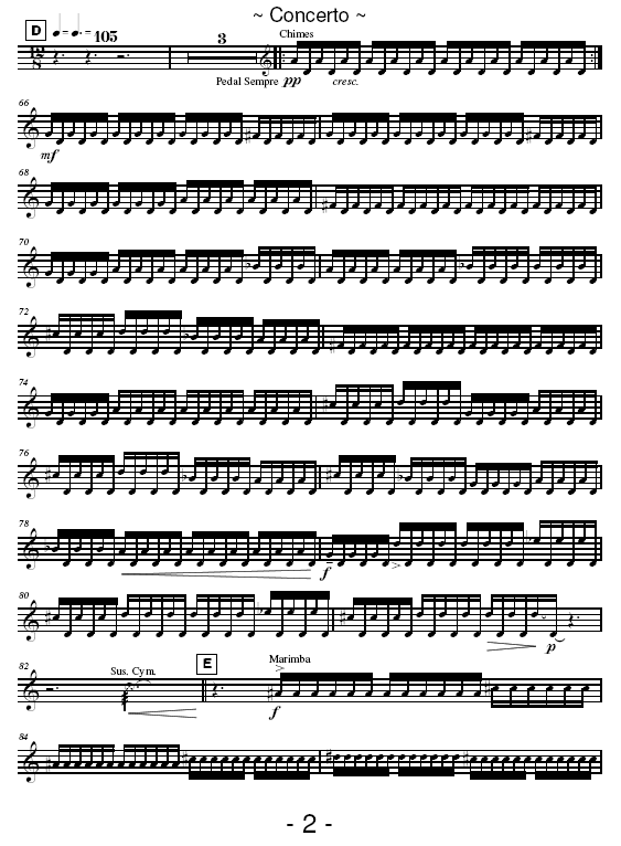 Concerto for Darabukka and Percussion Quartet