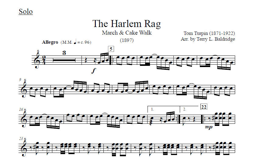 Ragtime Xylophone Collection, Arr. Terry Baldridge