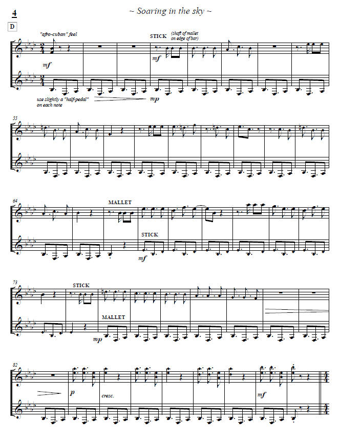 FLIGHT: Three Solos for Vibraphone